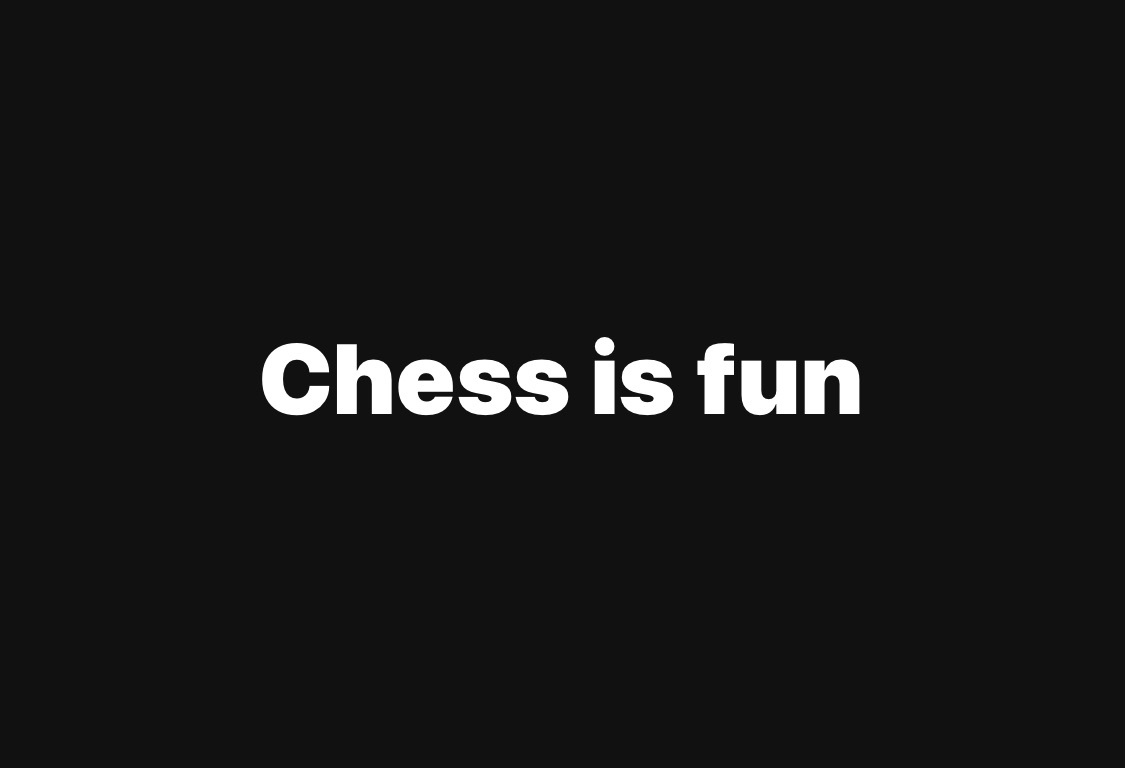 Playing Chess