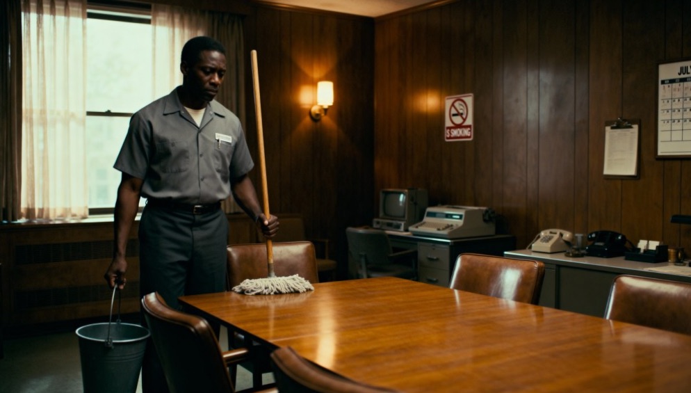 John J.Johnson dressed up as a janitor to but the Jet Magazine building