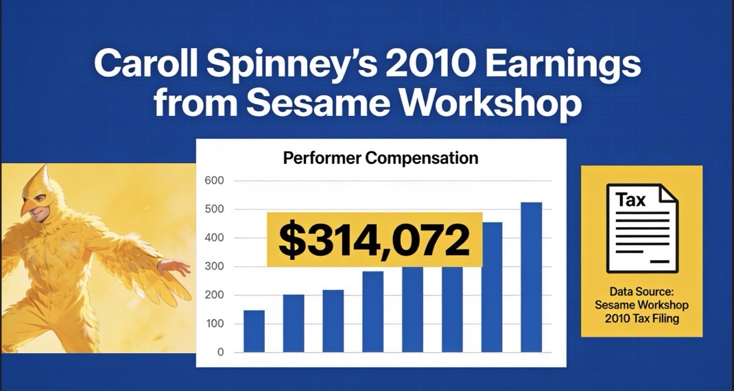 Bigbird’s salary is higher than a surgeon’s.