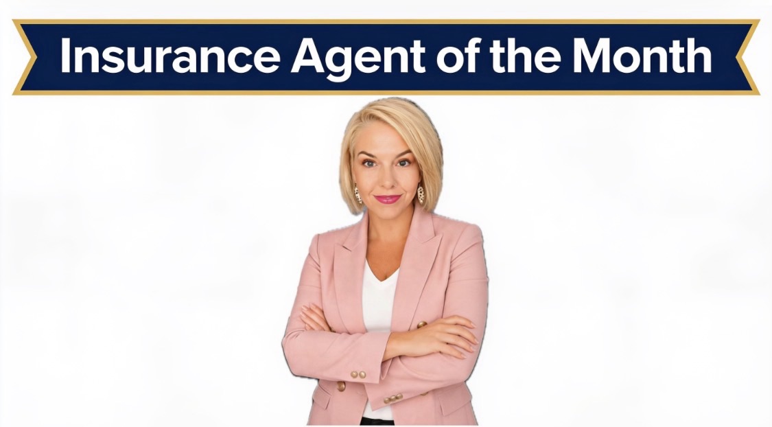The insurance agent of the month is Amy Biggs